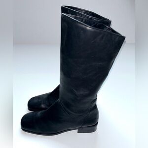 Vintage Naturalizer Tall Black Soft Leather Boots
Women's Sz 7 Square Toe